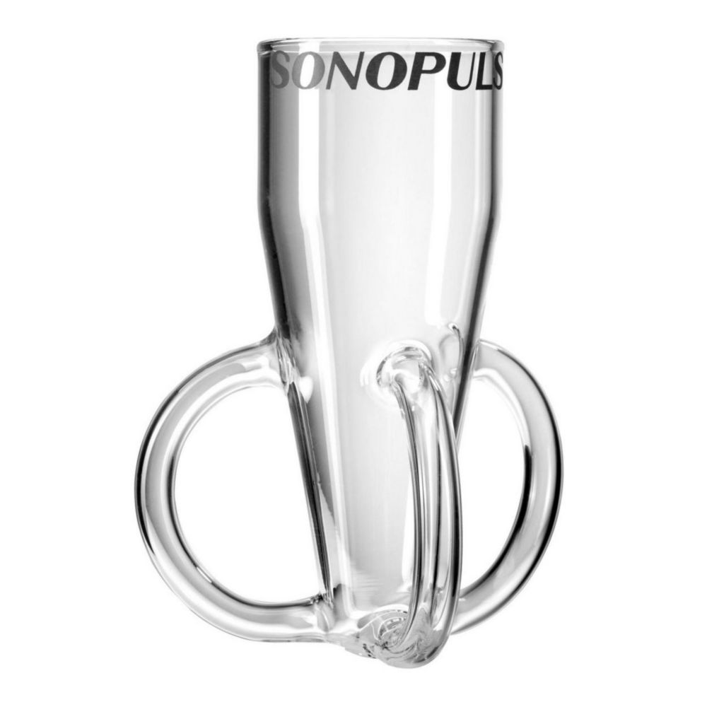 Glass sample vessels, Borosilicate glass 3.3 for Ultrasonic homogenisers SONOPULS, rosette cell