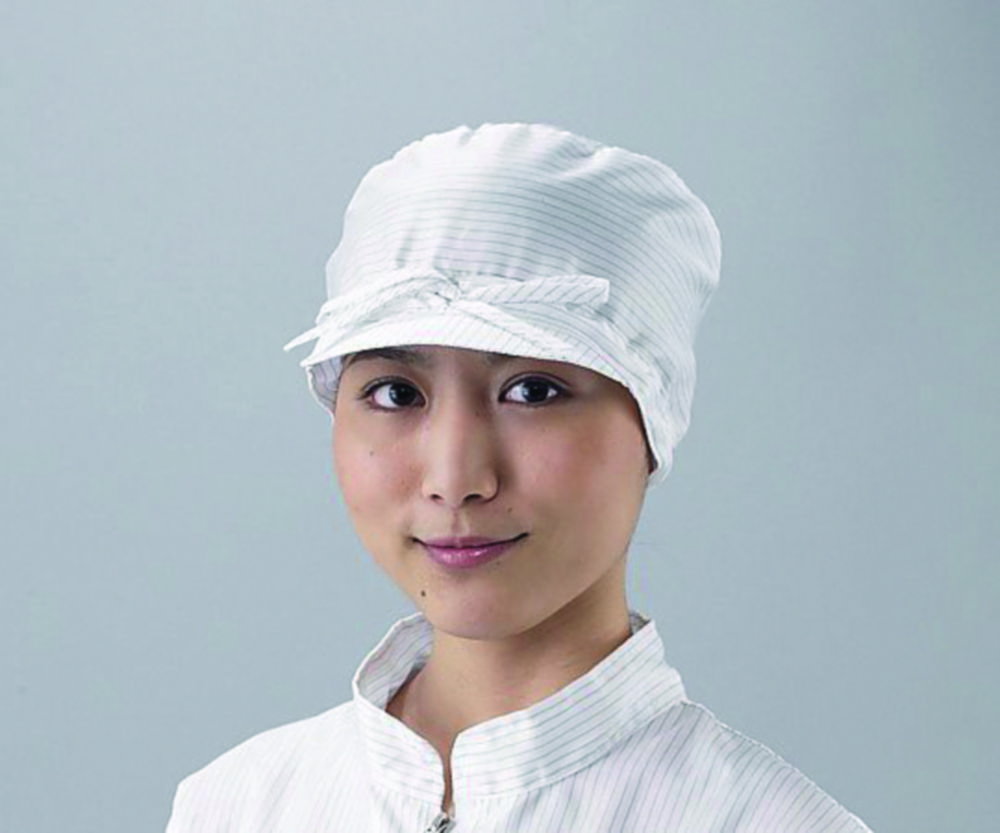 Caps ASPURE, for cleanroom, Polyester