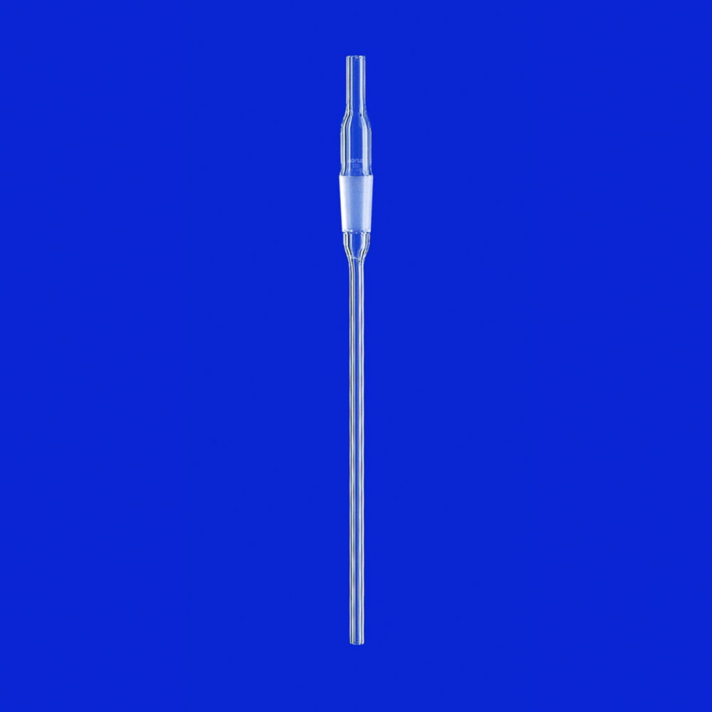 Gas inlet tubes, straight, ground glass joint, DURAN® tubing