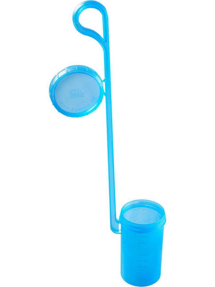 Mestoli per campionamento DispoDipper LaboPlast® / SteriPlast®, PP, blu trasparente