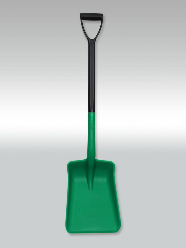 Pala per l'industria, PP verde, LxPxL 26x35x105 cm