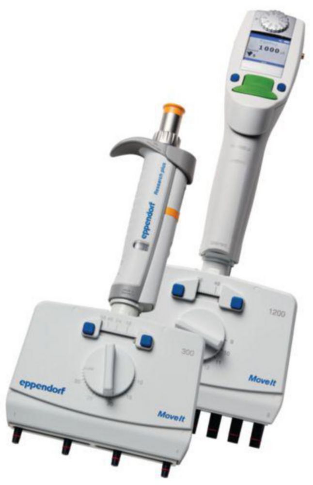 Electronic Multichannel pipettes Eppendorf Xplorer® plus Move It®