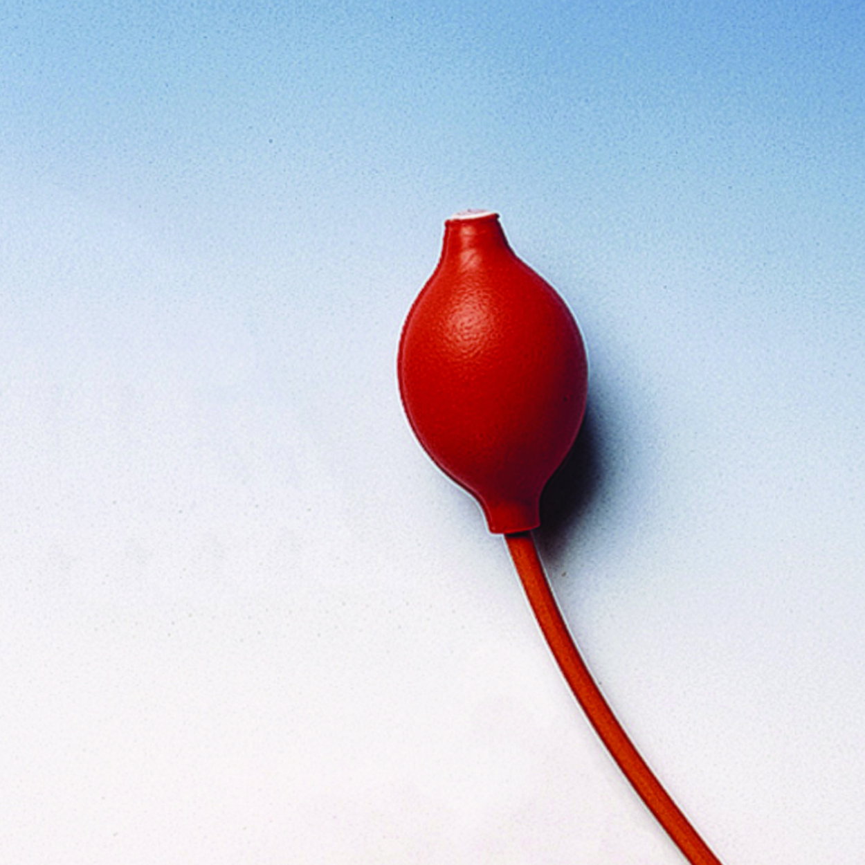 Rubber bellows for automatic burettes