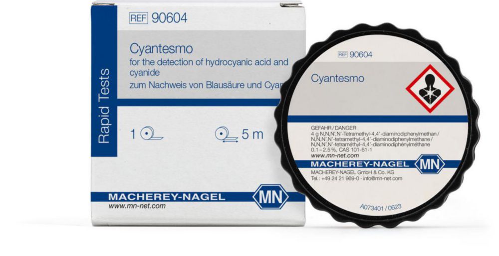 Carte qualitative Cyantesmo