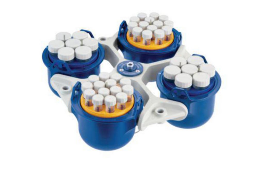 Rotori oscillanti S-4-104, incl. 4 x 750 ml cestelli tondi