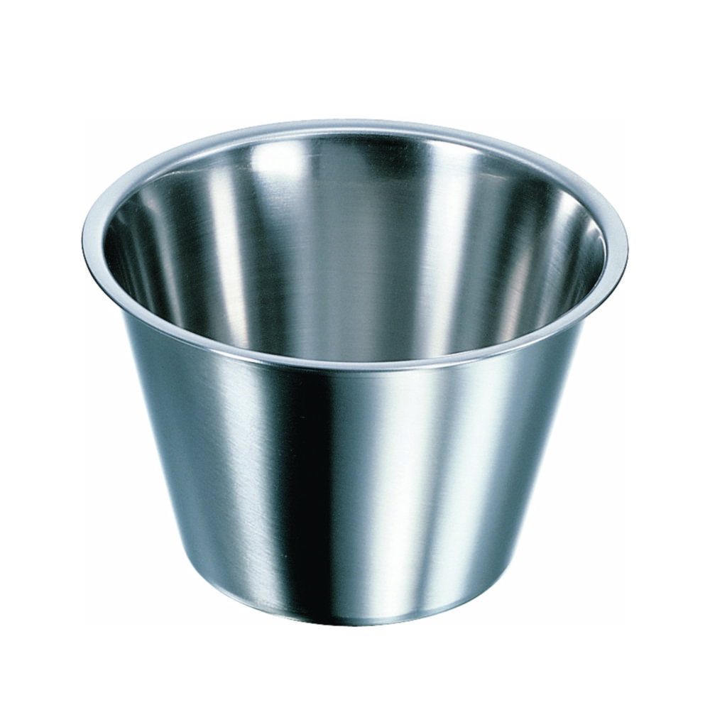 Bacinelle da laboratorio, Acciaio inox