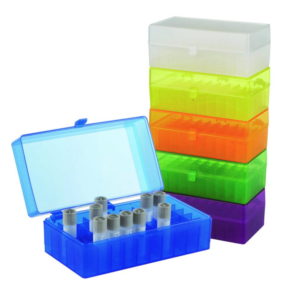 Scatole di conservazione per microprovette, PP, 50/100 pozzetti, set