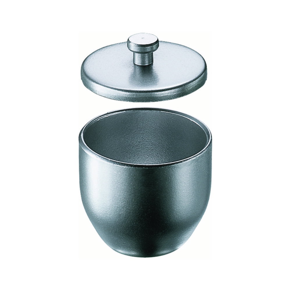 Iron crucibles