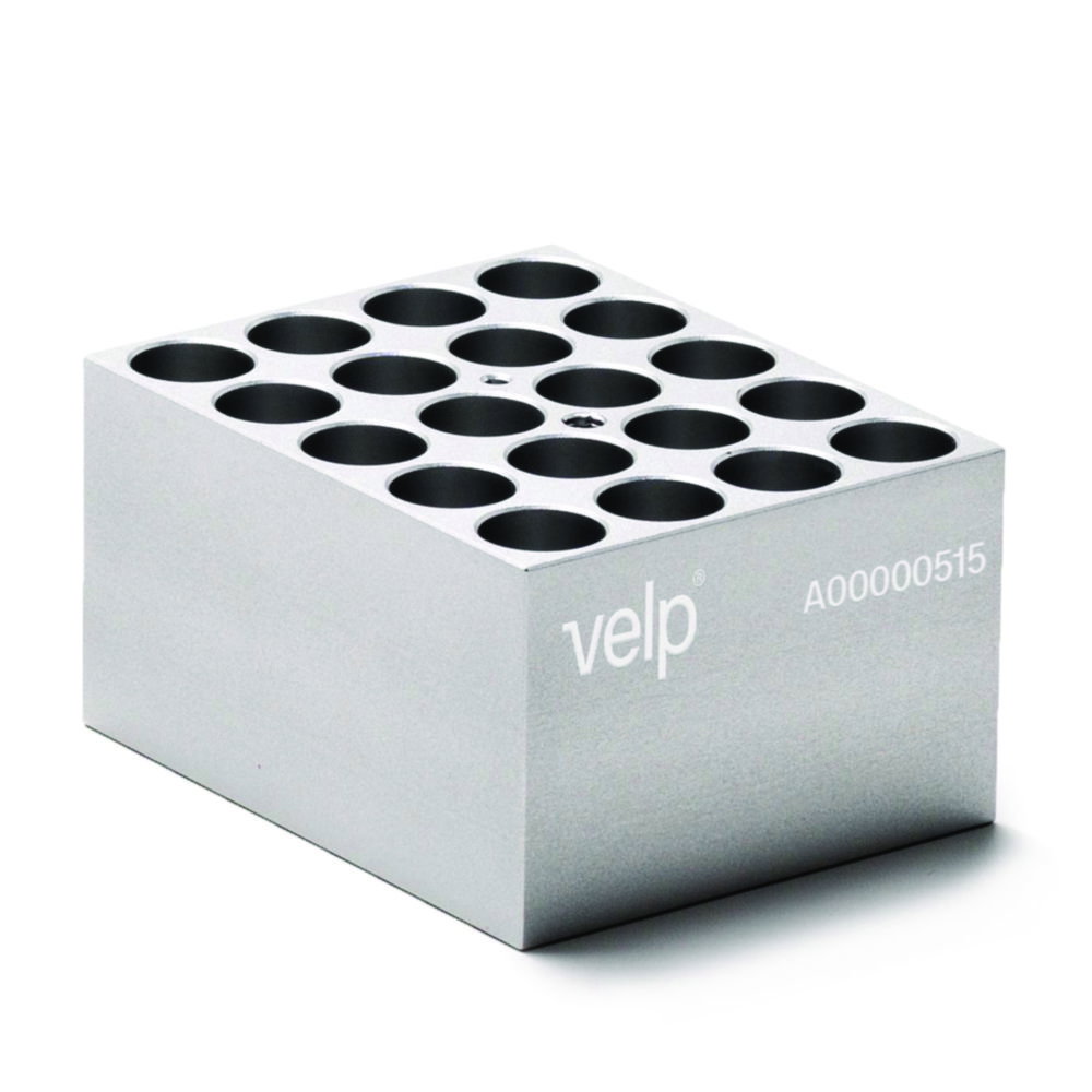 Blocks for vials for dry block heater ECODRYBlock