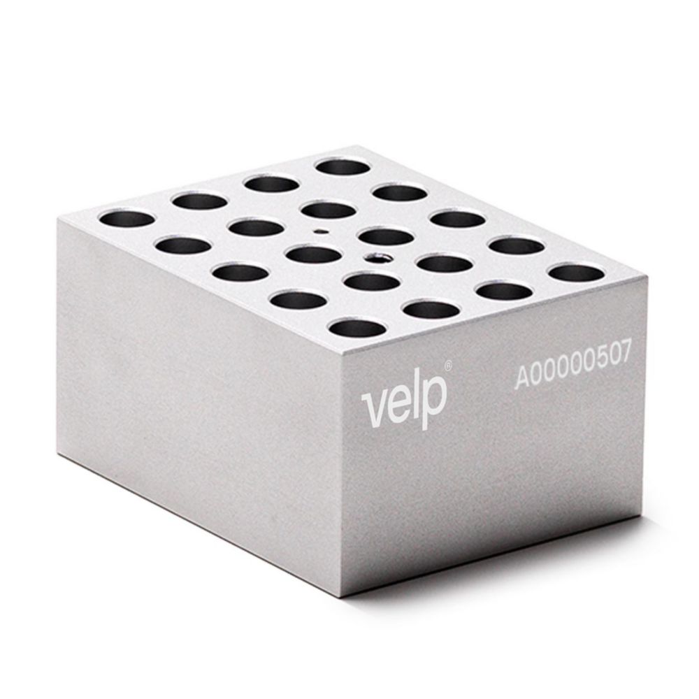 Blocks for microcentrifuge tubes for dry block heater ECODRYBlock