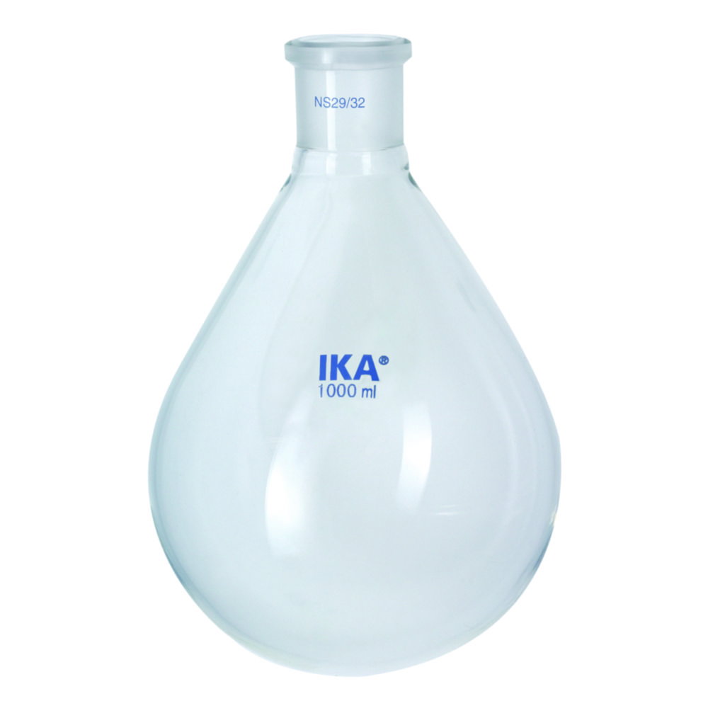 Evaporation flasks for rotary evaporator RV 10, RV 8, RV 3
