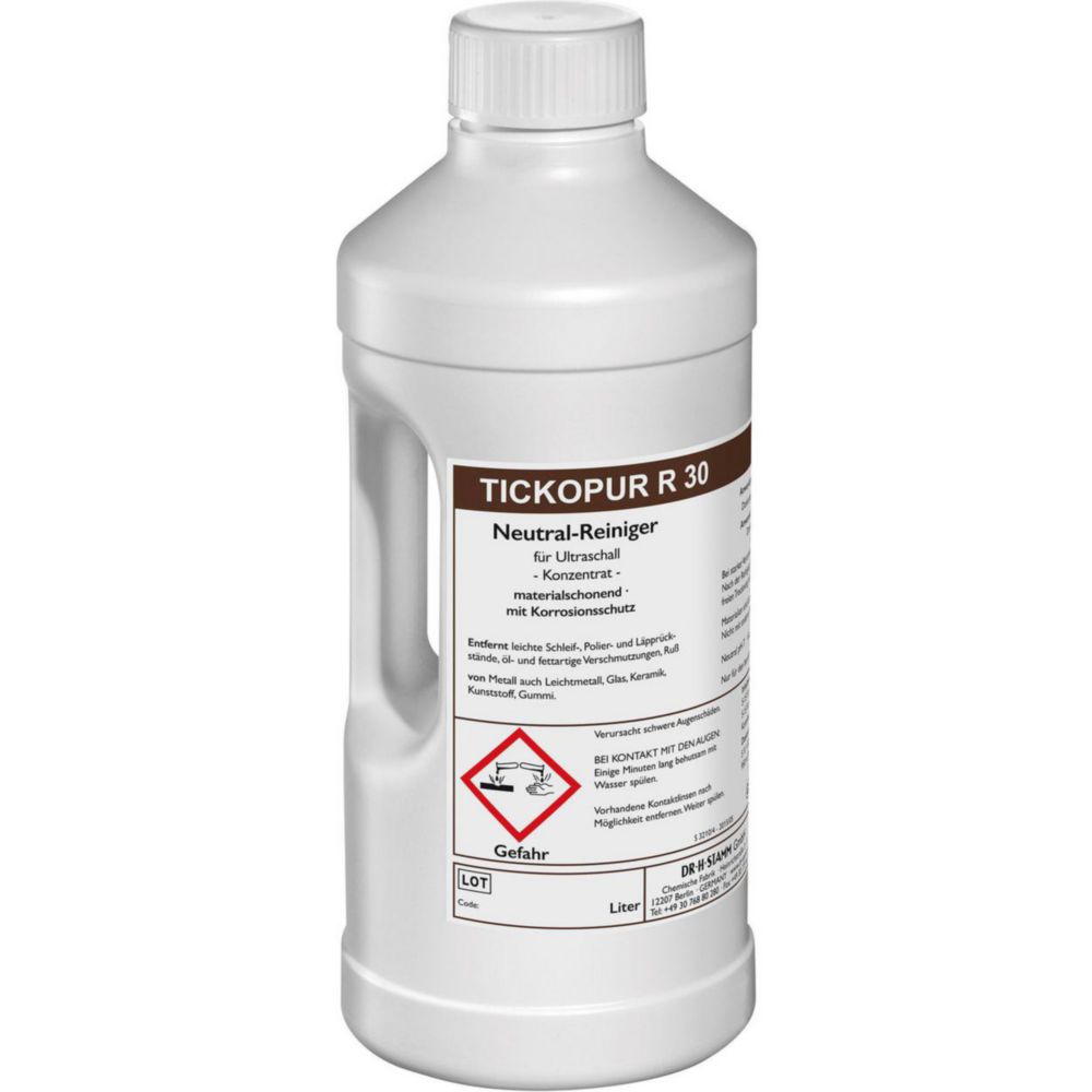 Soluzioni concentrate per bagni ad ultrasuoni TICKOPUR R 30