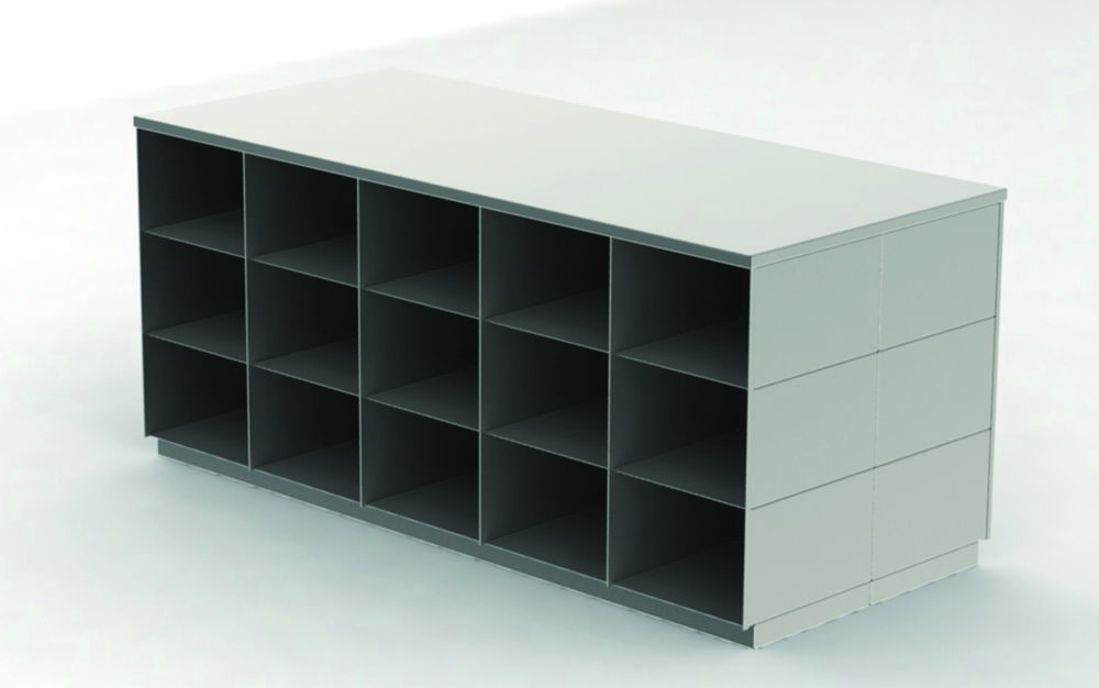 Sit-Over Benches, stainless steel, double sided version