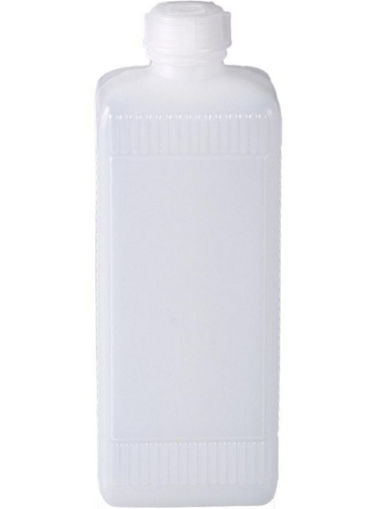 Square bottles with screw cap, HDPE