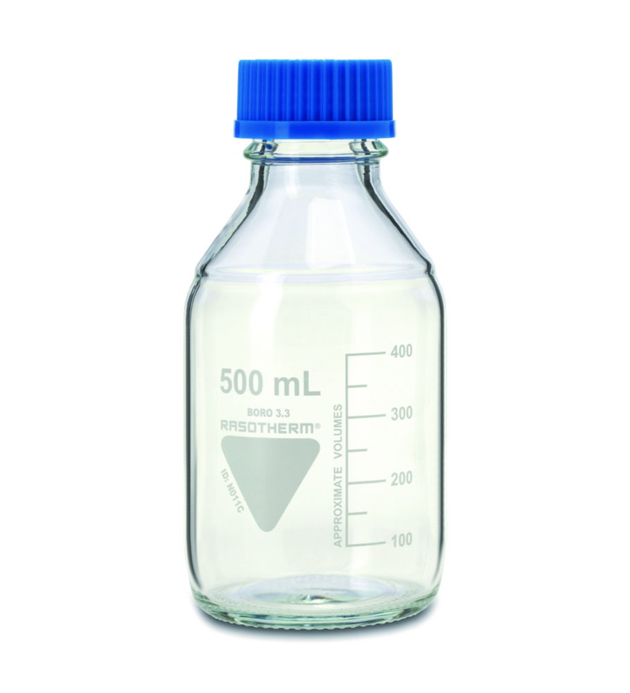 Bottiglie da laboratorio, vetro borosilicato 3.3, GL45