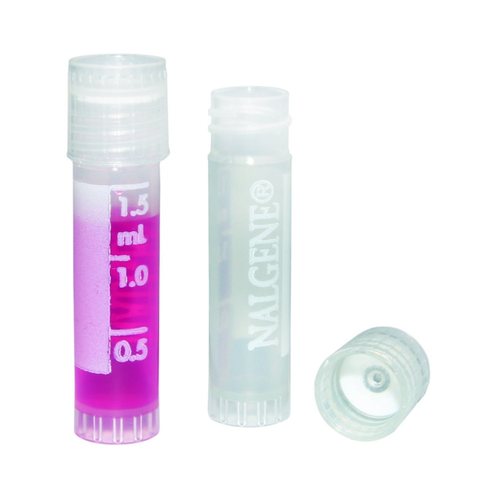 Cryovials with external screw thread, PP, non-sterile