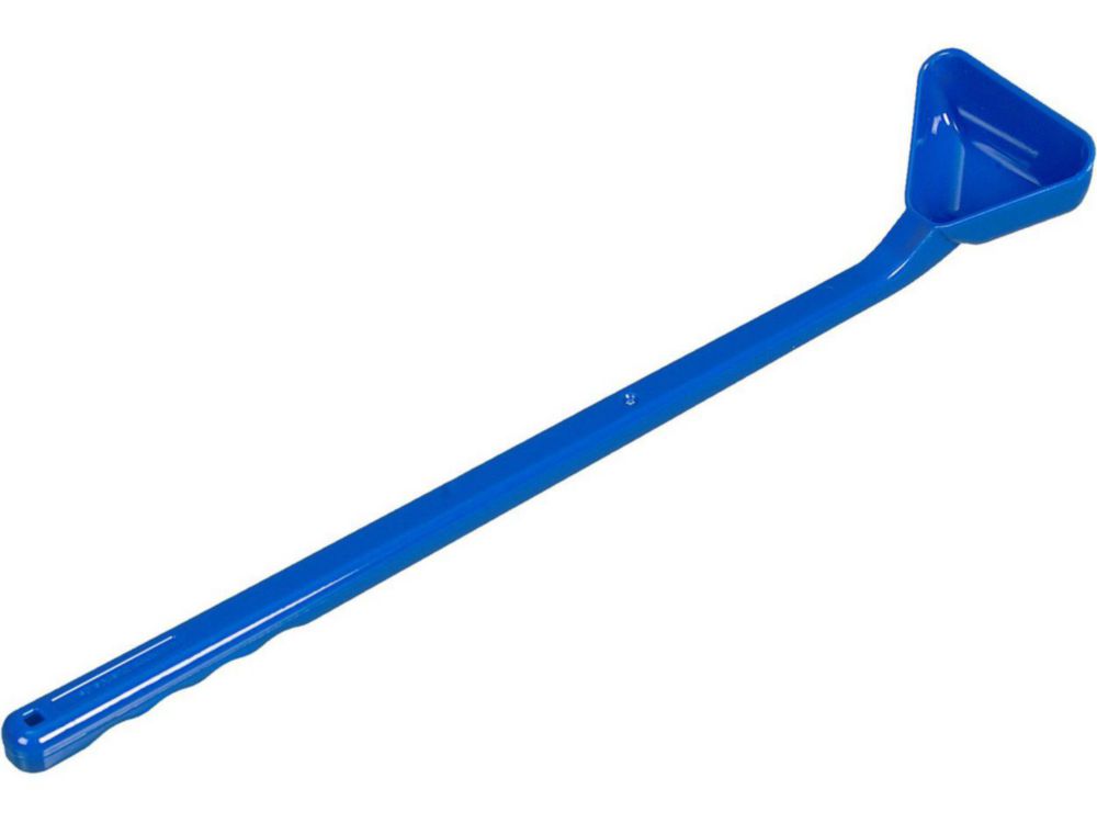 Disposable ladles, long handle, PS, blue