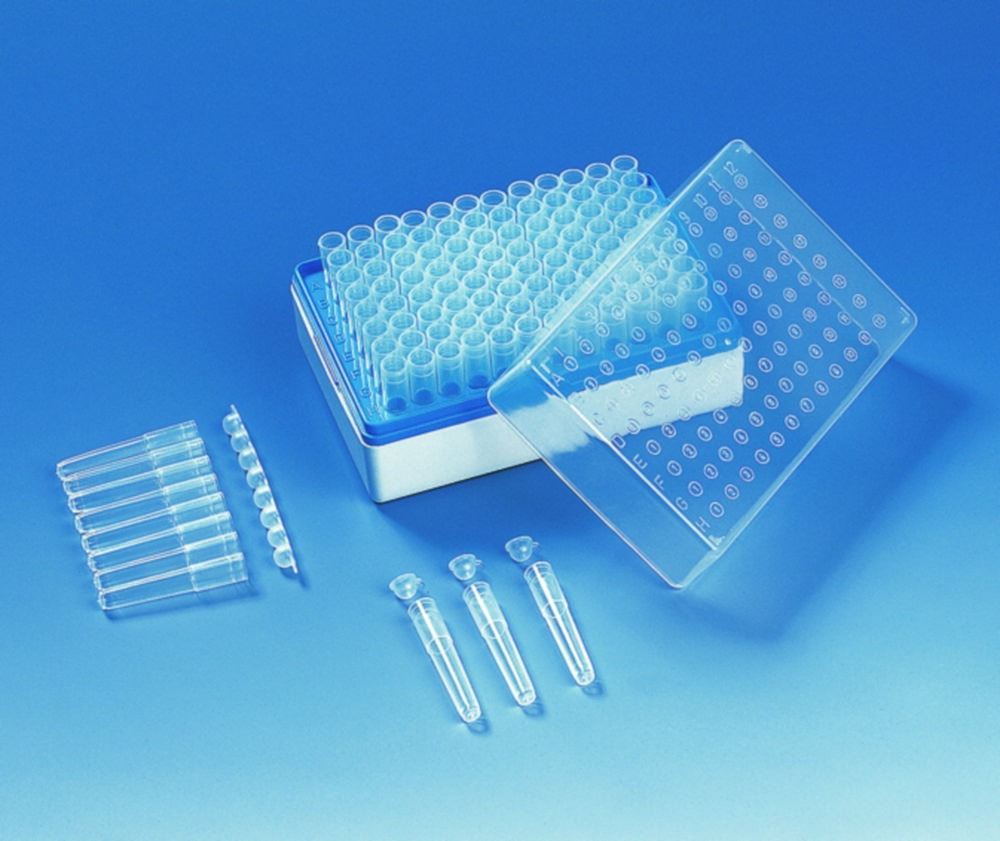 Micro test tubes, PP