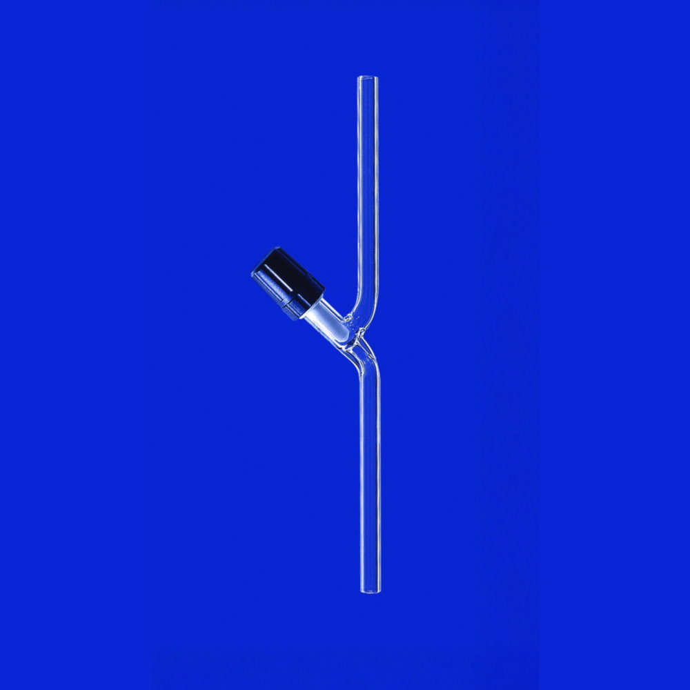 Needle-valve stopcocks, straight, DURAN® tubing