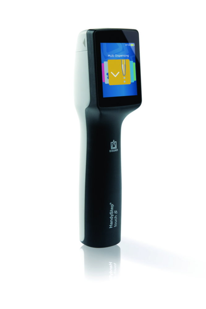 Pipette ripetitive HandyStep® touch S, incl. supporto di ricarica