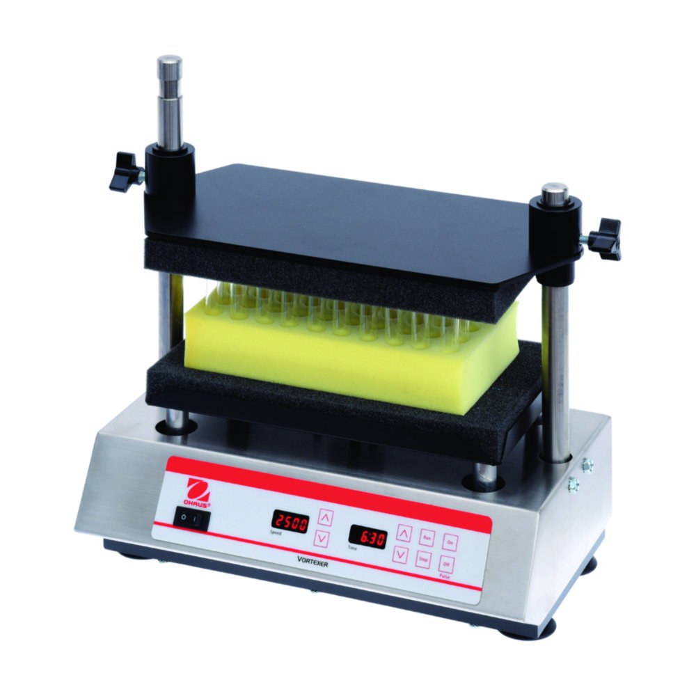 Agitatori vortex per provette multiple VXMTDG, digitale, alloggiamento in acciaio inox