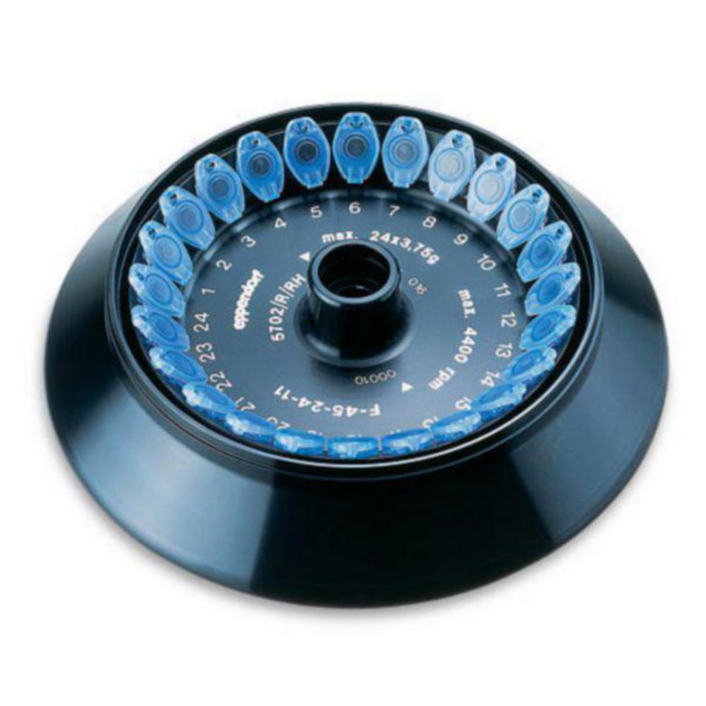 Rotore ad angolo fisso F-45-24-11 per centrifughe 5702/5702 R/5702 RH
