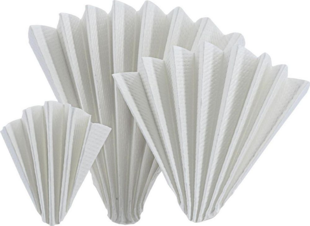 Carta da filtro, qualitativa, tipo MN 612 1/4,  filtro pieghettato