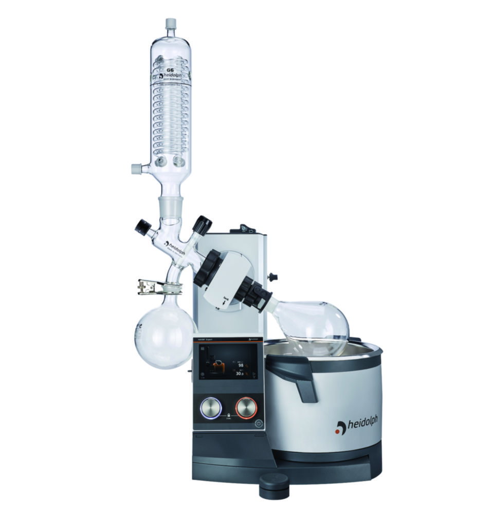 Evaporatori rotanti Hei-VAP Expert, con sollevamento manuale, condensatore reflusso