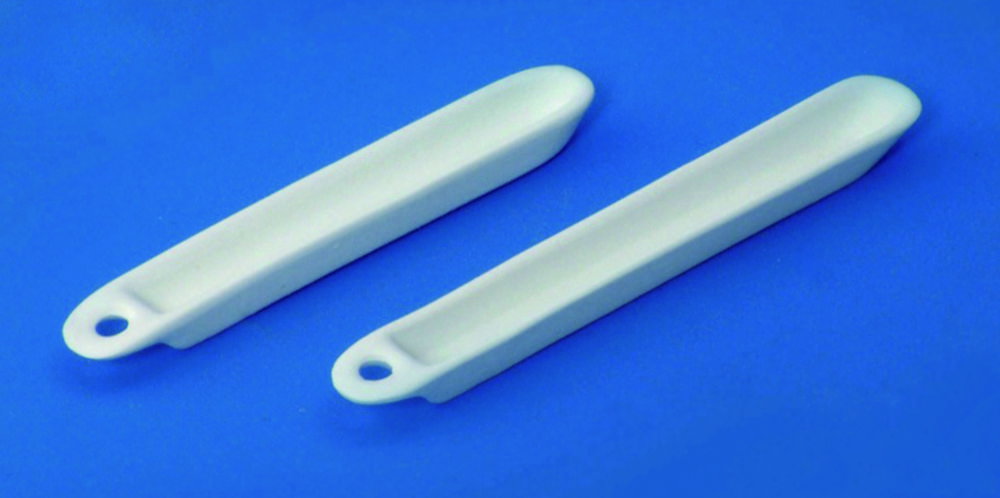 Navicelle per calcinazione LLG, porcellana, con asola