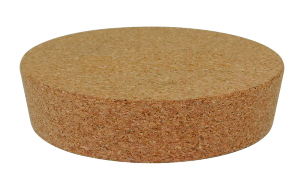 Lid in cork for chrome steel Dewar flasks