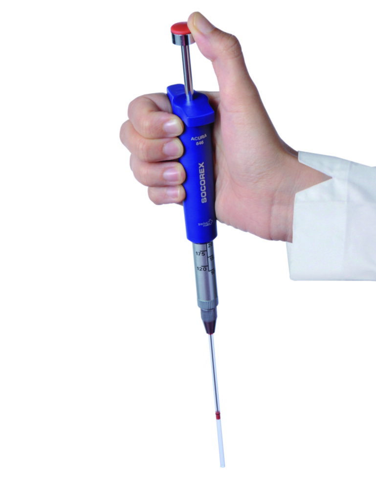 Positive displacement micropipettes Acura® capillar 846
