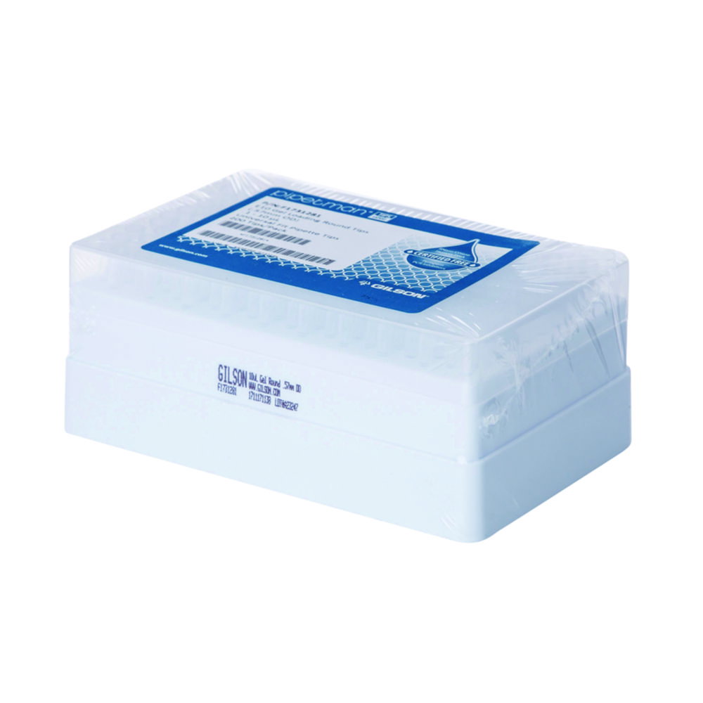 Puntali per pipette PIPETMAN® EXPERT Gel Loading, puntali rotondi