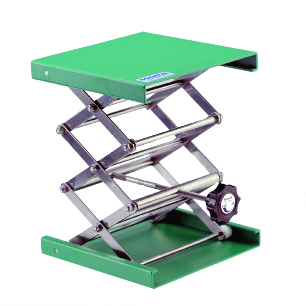 Laboratory jacks MAXI, aluminium / powder coated