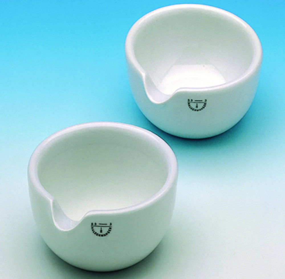 Mortars only, porcelain
