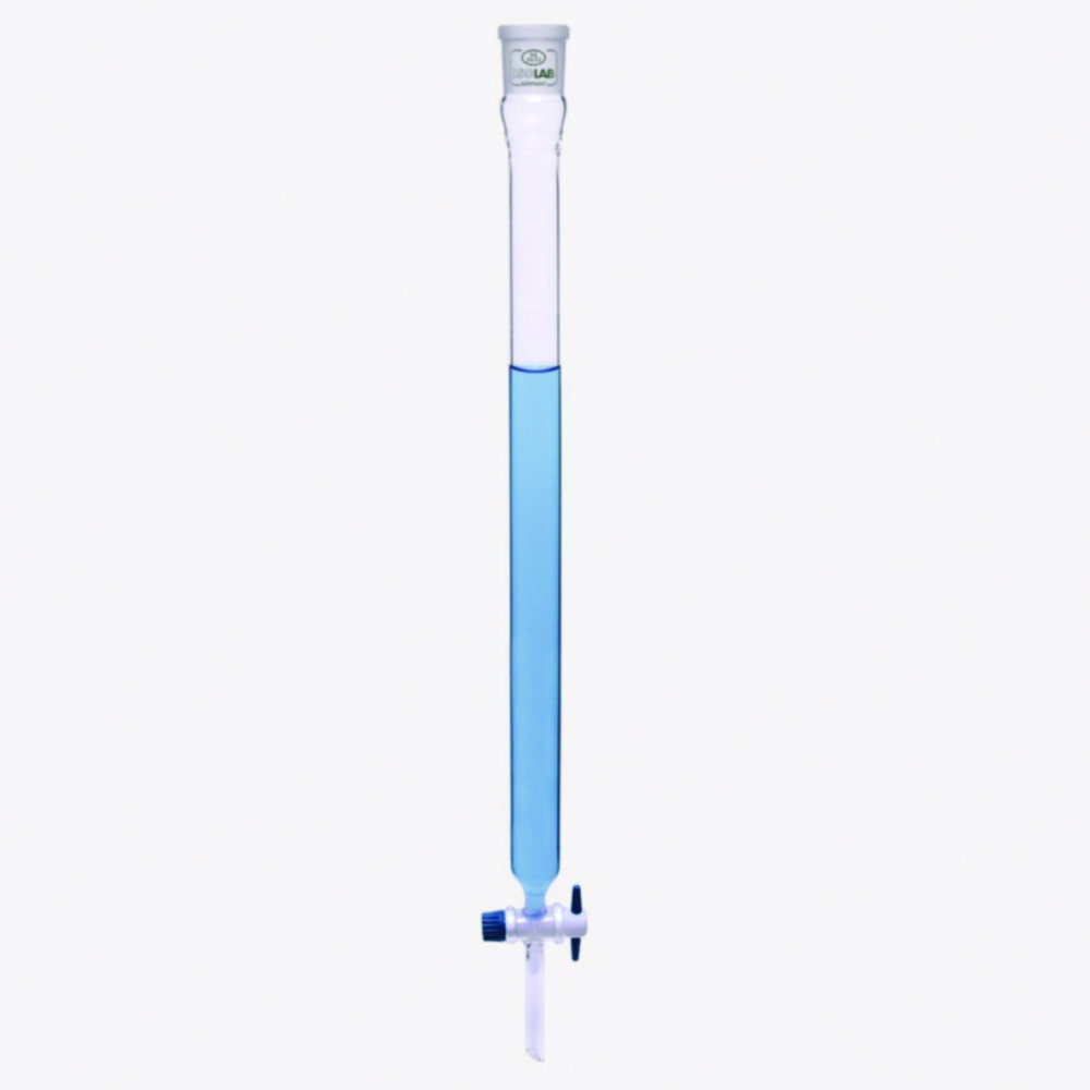 Chromatographic columns, borosilicate glass