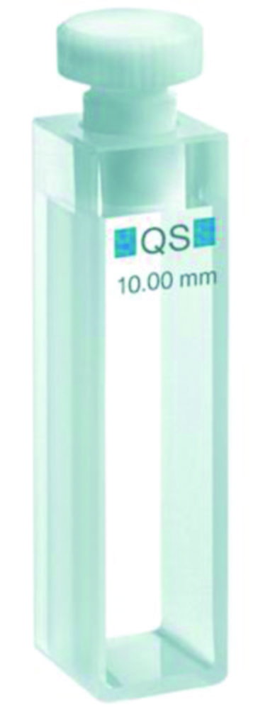 Macro Cuvette per misure di assorbimento, Range-UV, vetro al quarzo ad alte prestazioni
