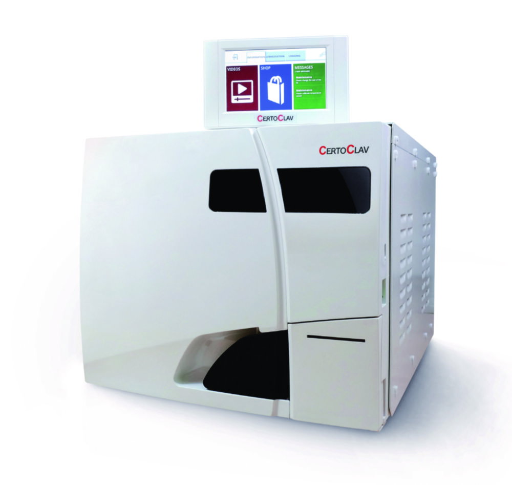 Autoclavi da tavolo serie CertoClav Vacuum Pro