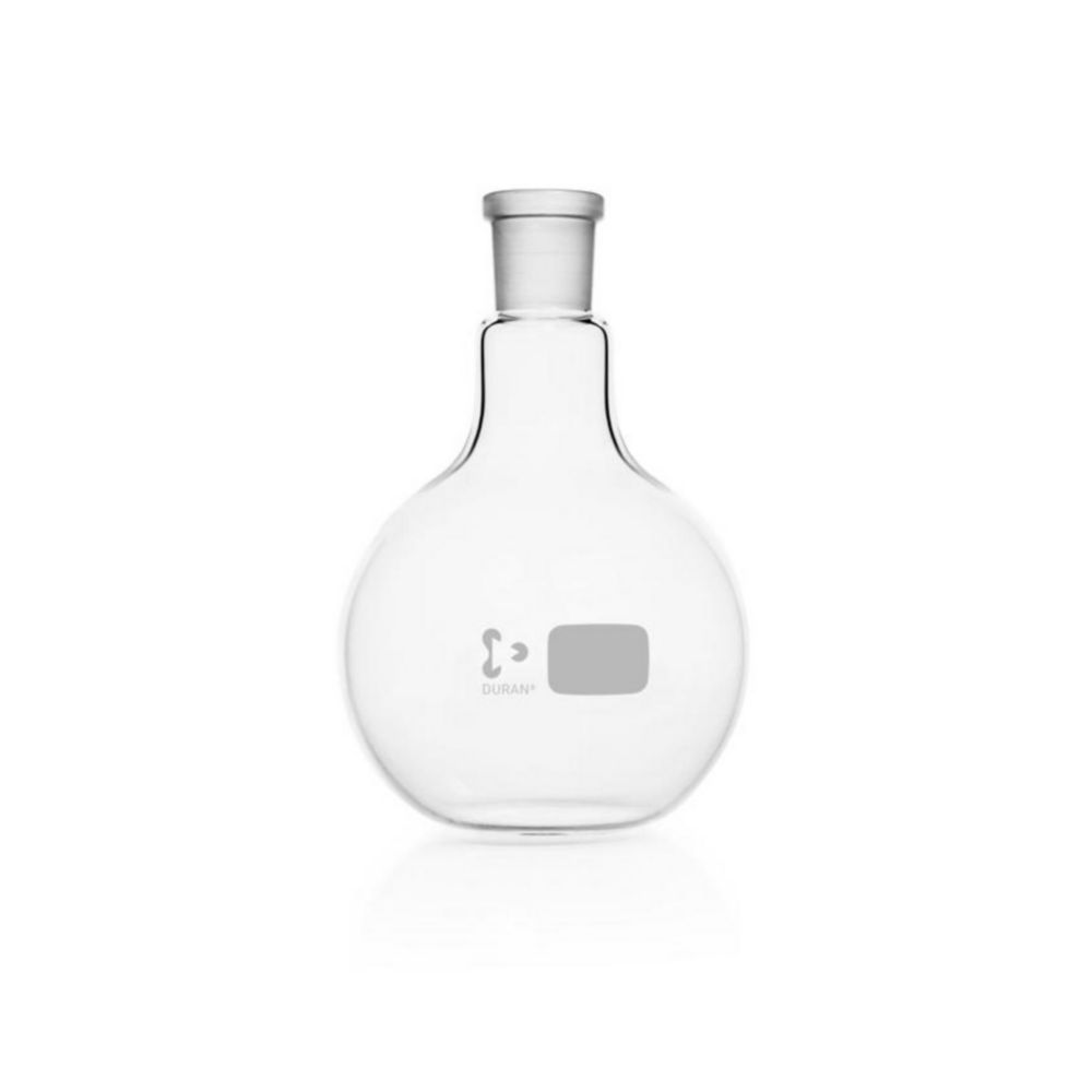 Pallone a fondo piatto 500 ml, NS 24/29 DURAN