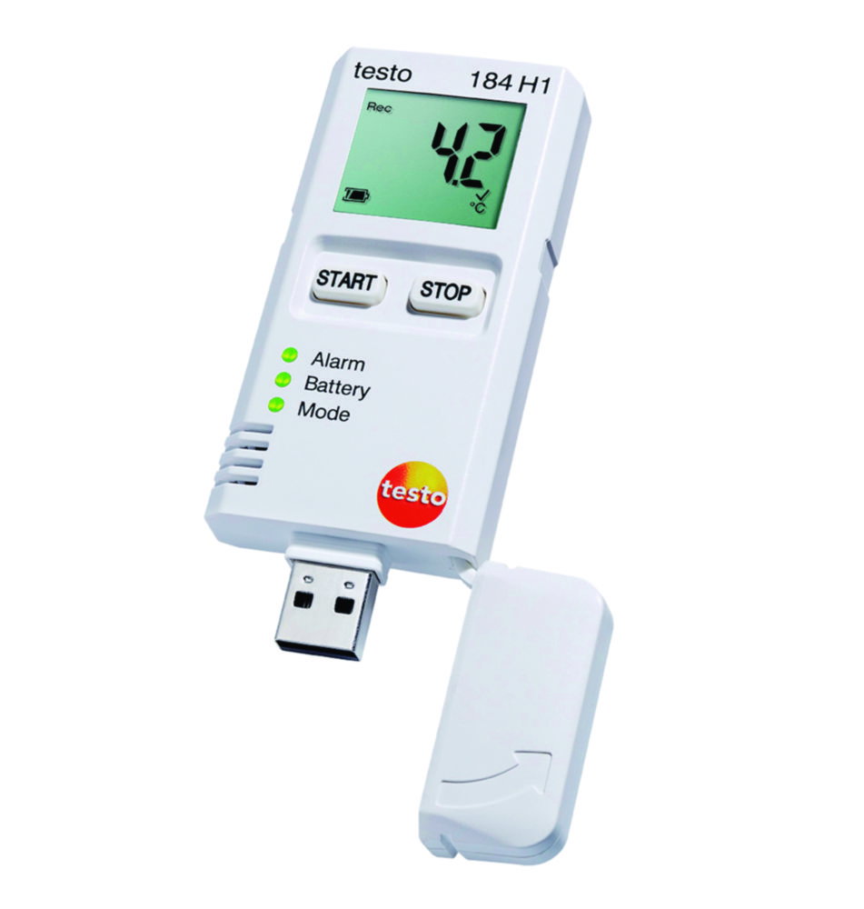 Data logger di temperatura/umidità Testo 184 H1