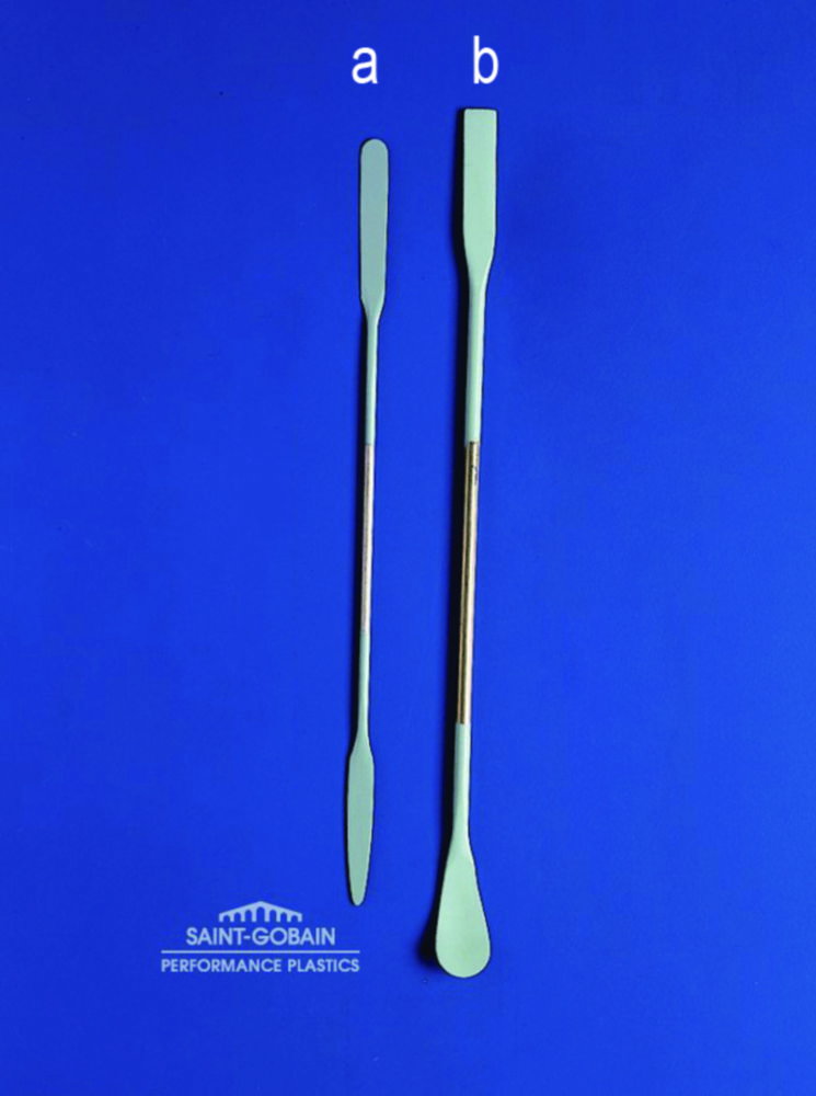Double-ended spatulas, PTFE fluoropolymer, coated