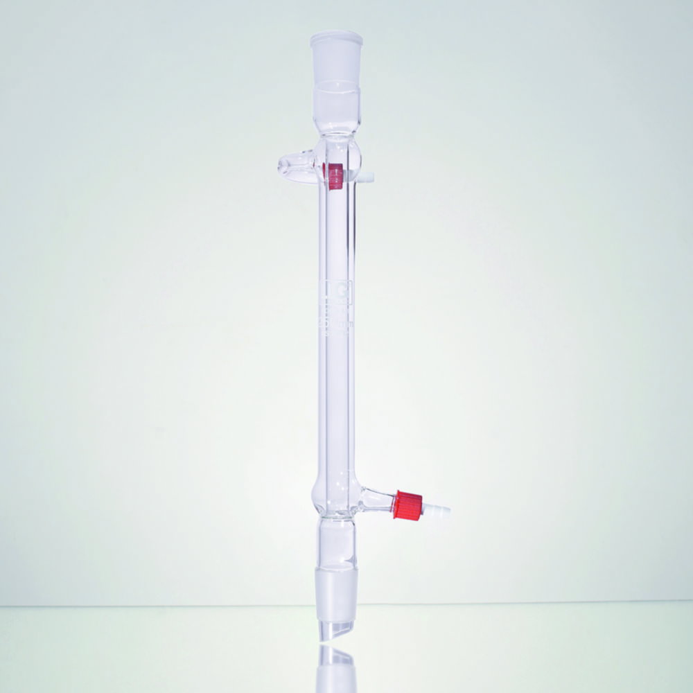 Condensatore LLG secondo Liebig, vetro borosilicato 3.3, oliva PP