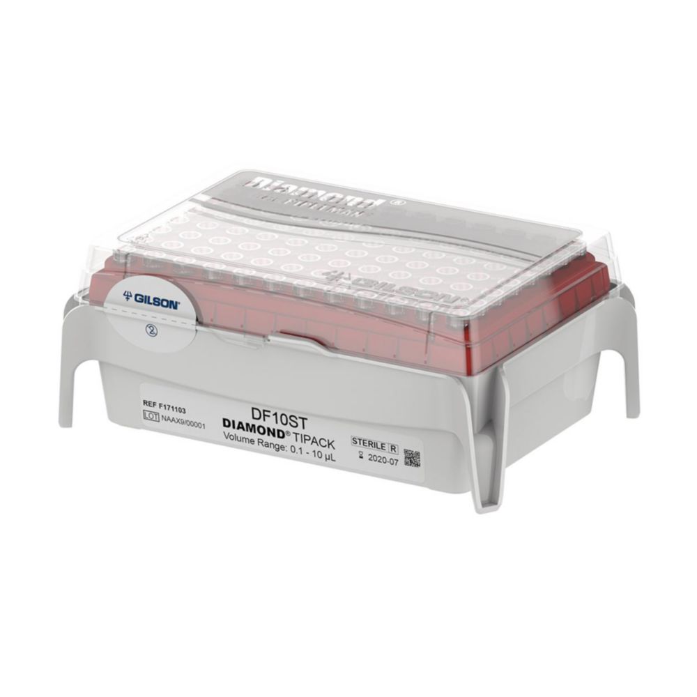 Puntali filtranti PIPETMAN® DIAMOND, rack TIPACK™
