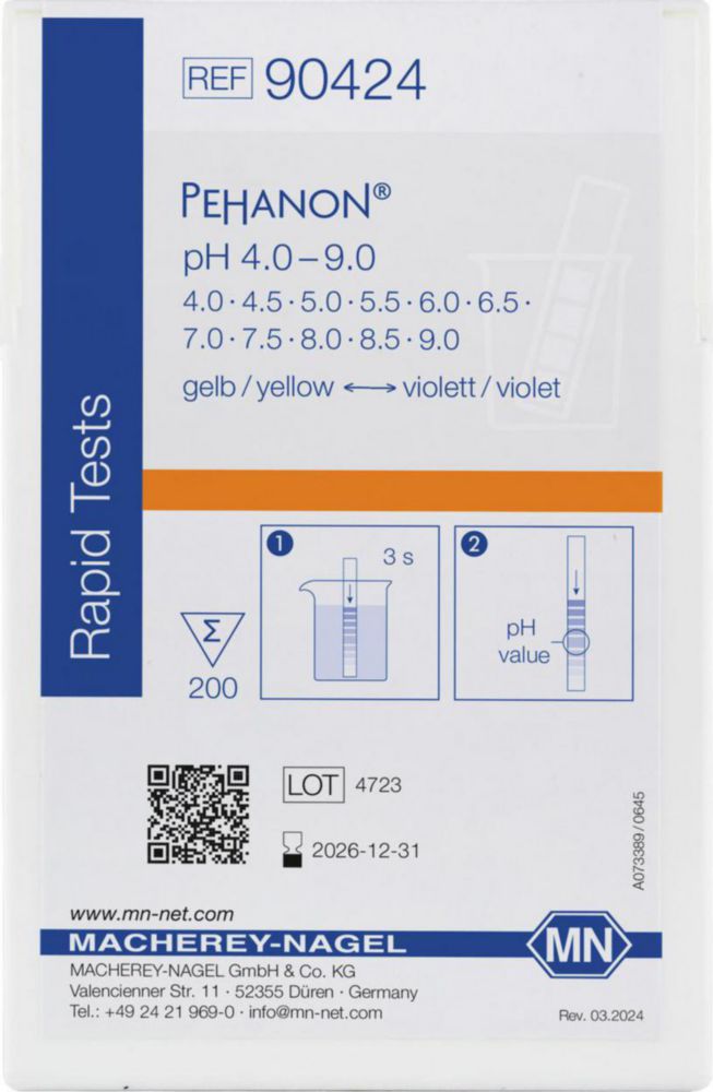 Cartina indicatrice, PEHANON®