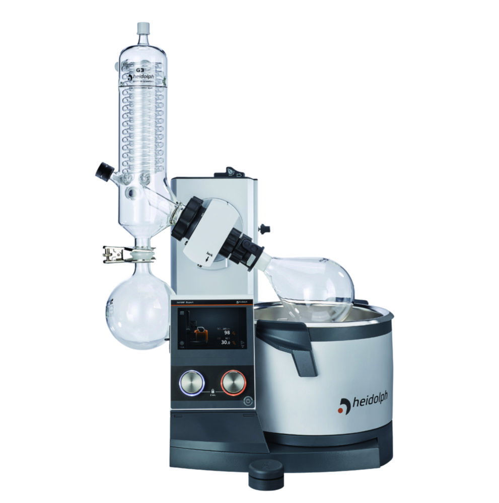Evaporatori rotanti Hei-VAP Expert, con sollevamento manuale, condensatore verticale