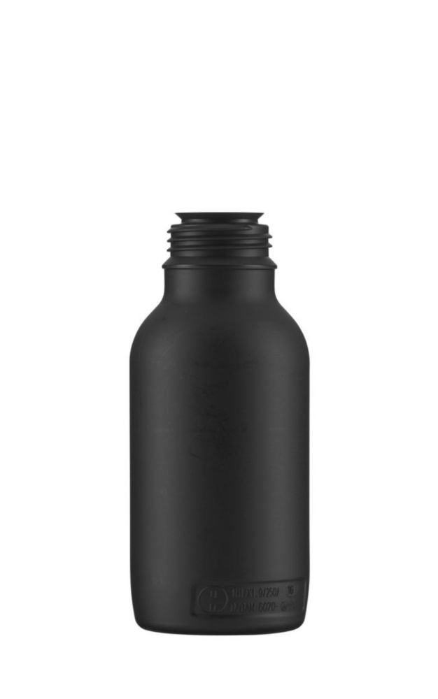 Bottiglie per reagenti a bocca stretta senza chiusura, serie 308/310, HDPE, approvati UN, nero