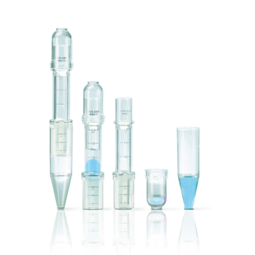 Centrifugal concentrators, Vivaspin 2, cellulose triacetate