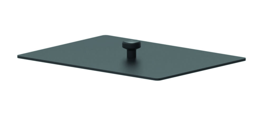 Coperchio per lavello da laboratorio, HDPE, a conduzione elettrostatica