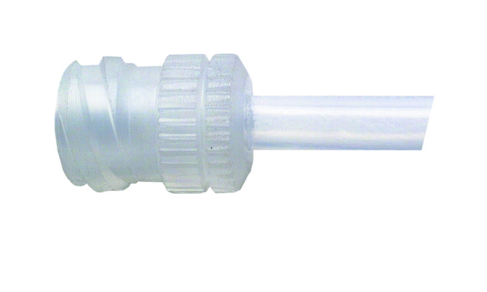 Luer Lock hub tubing assemblies, 1 hub, 300 mm