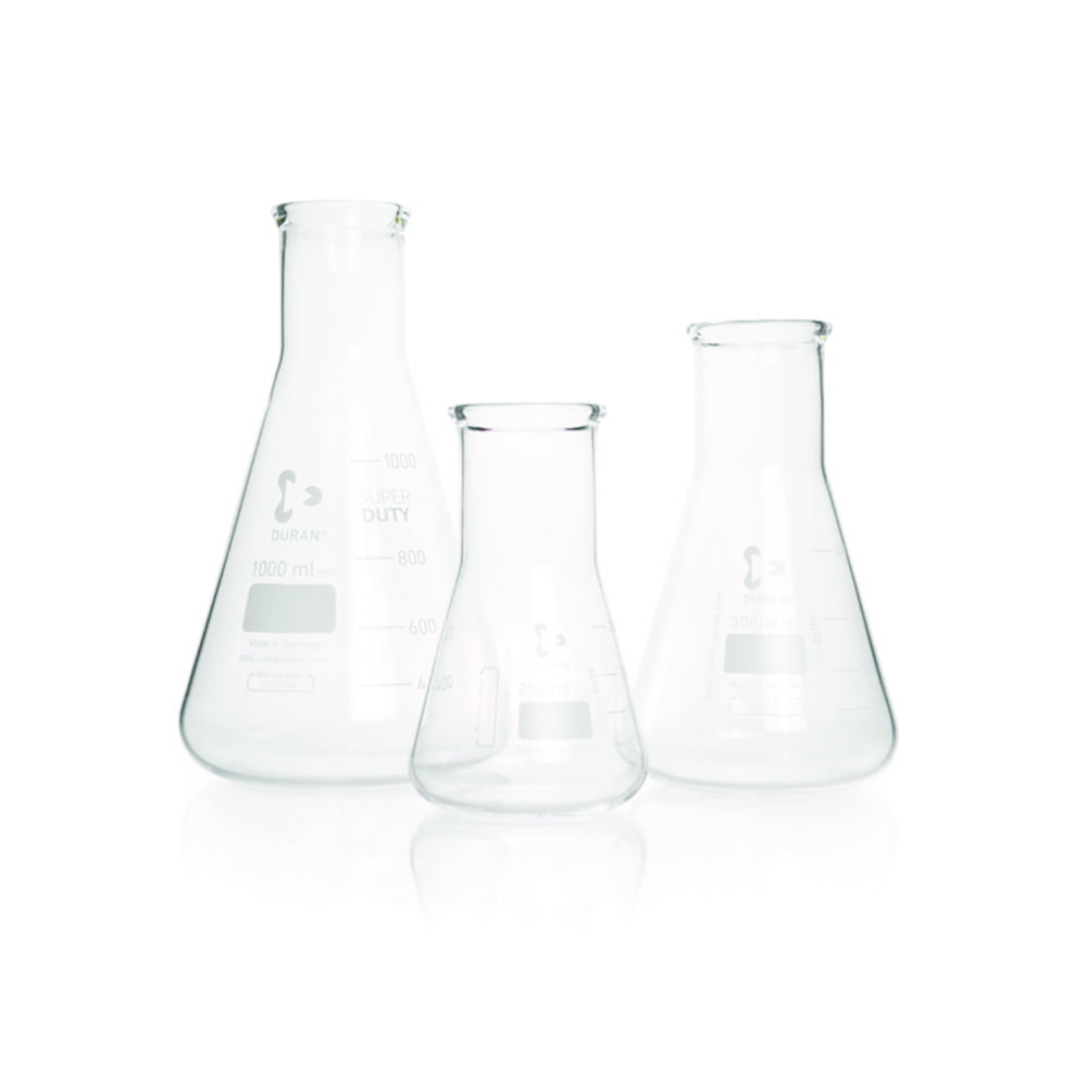 Erlenmeyer flasks DURAN® Super Duty, wide neck