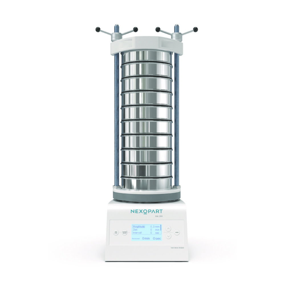 Setacciatore di prova EML 200 Premium, con sistema di fissaggio Classic